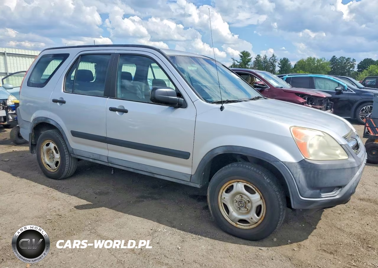 2004 Honda Cr-V Lx VIN:SHSRD78404U237955 - 4