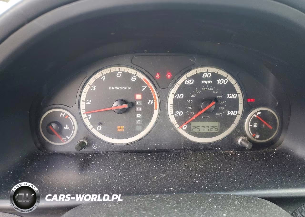 2004 Honda Cr-V Lx VIN:SHSRD78404U237955 - 9