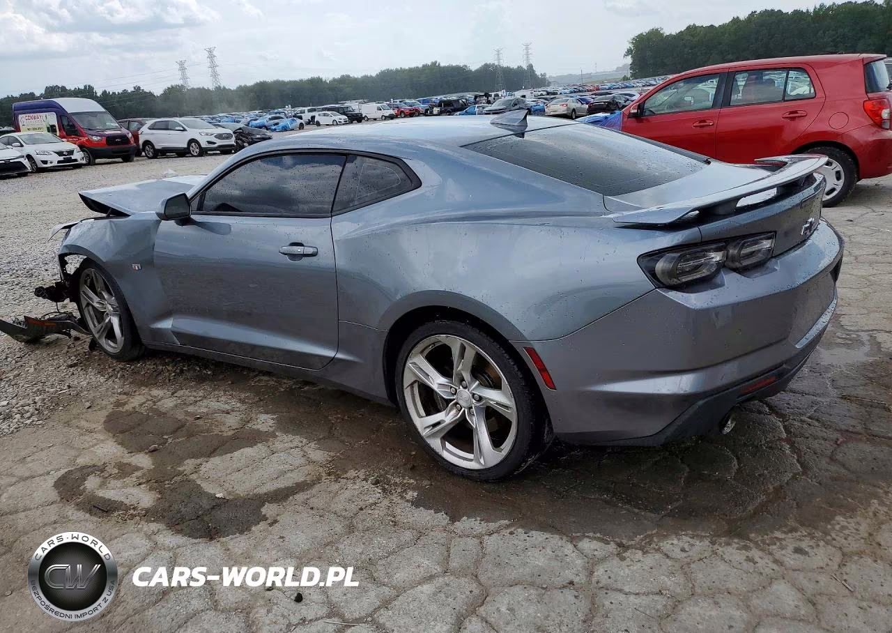 2019 Chevrolet Camaro Ss VIN:1G1FH1R76K0107204 - 2