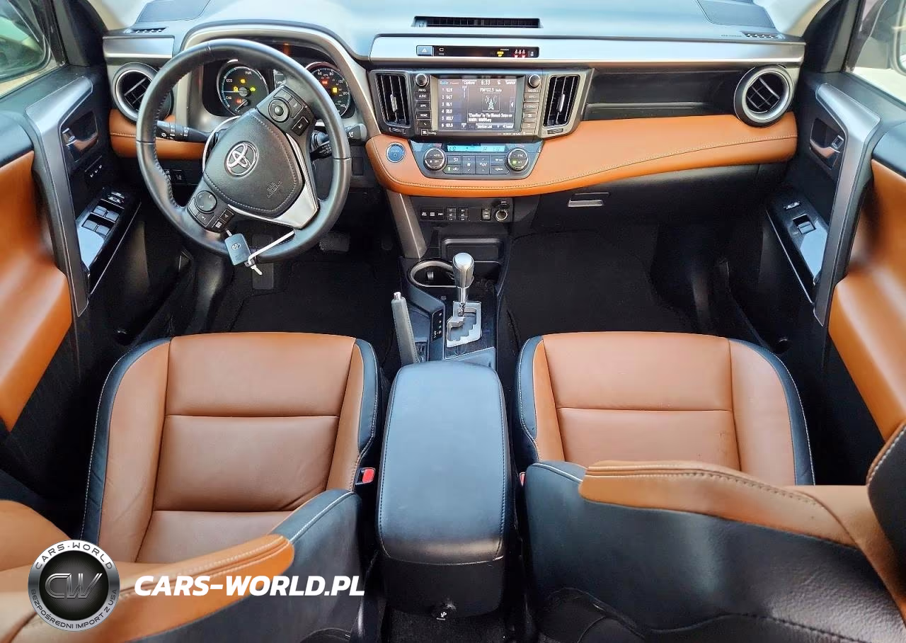 2017 Toyota Rav4 Hv Limited VIN:JTMDJREV6HD080223 - 8