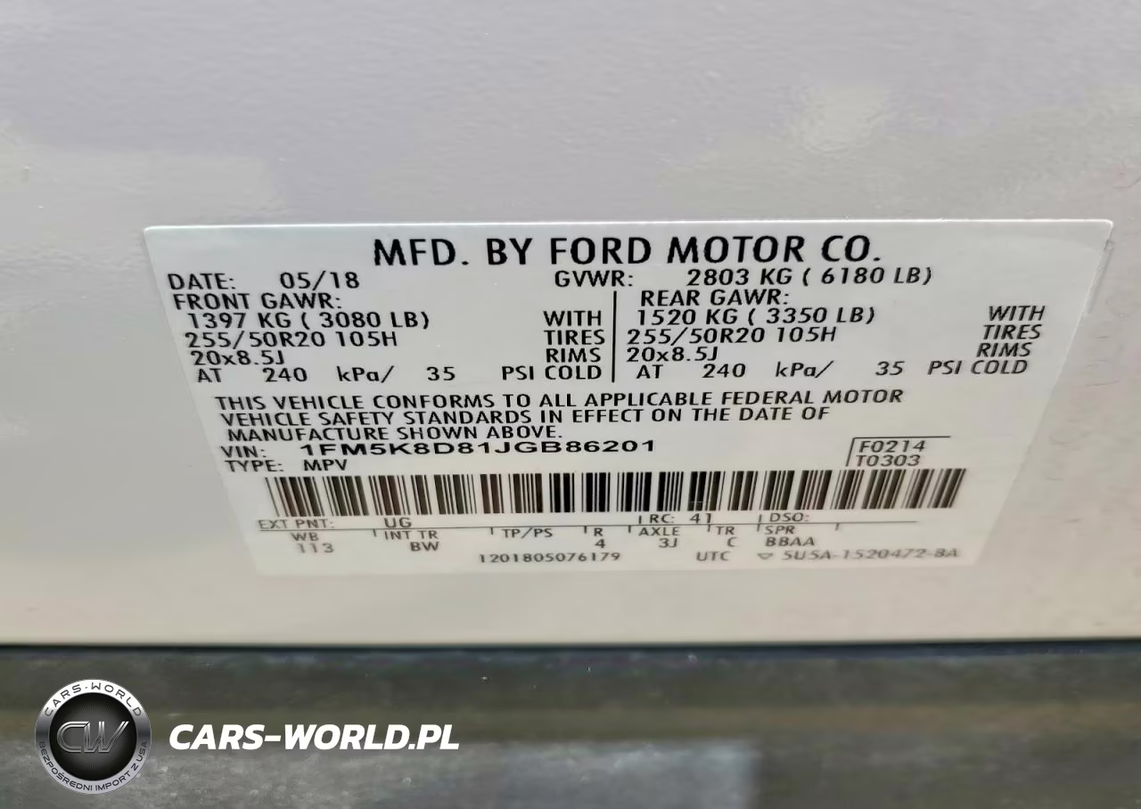 2018 Ford Explorer Xlt VIN:1FM5K8D81JGB86201 - 13