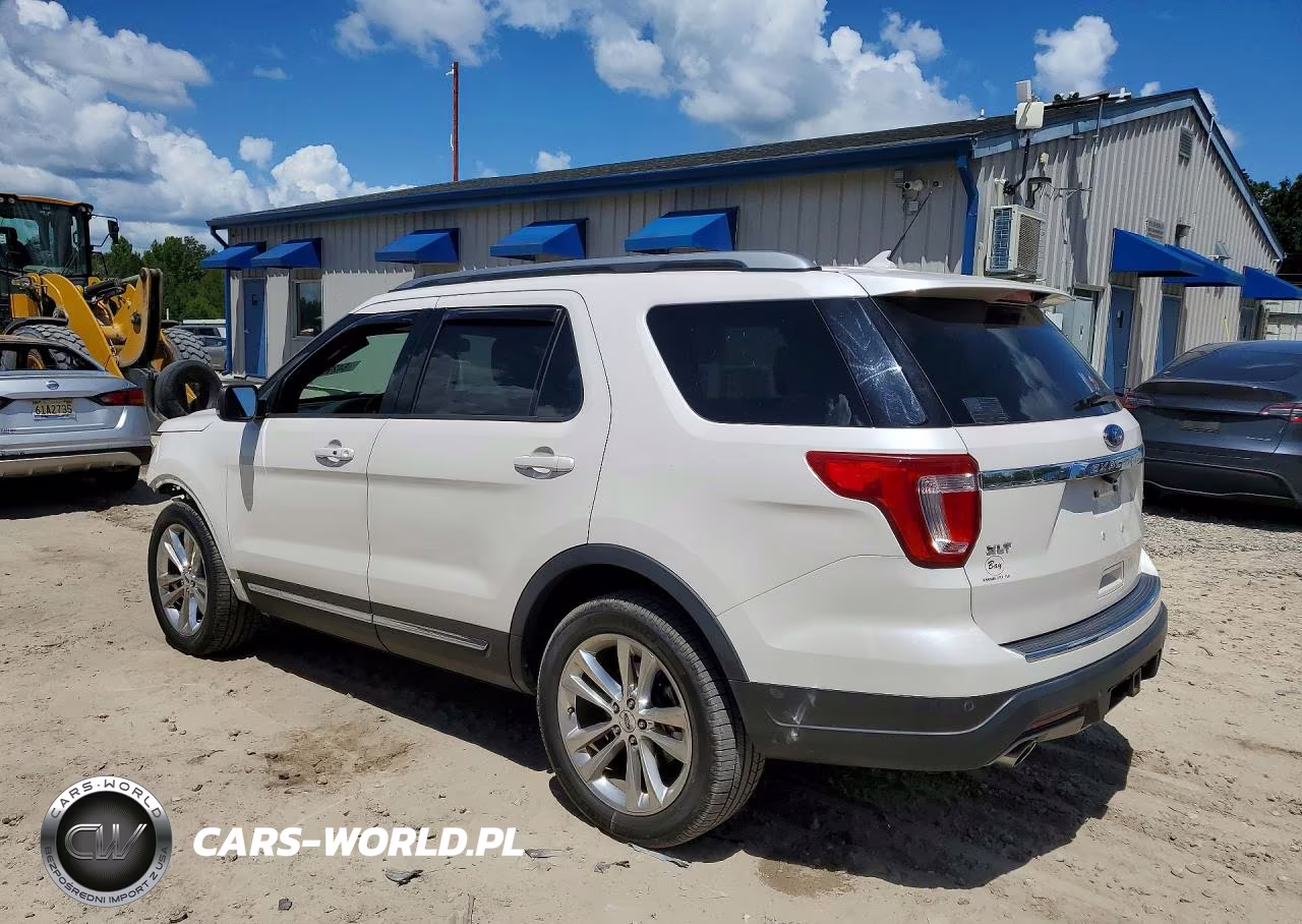 2018 Ford Explorer Xlt VIN:1FM5K8D81JGB86201 - 2