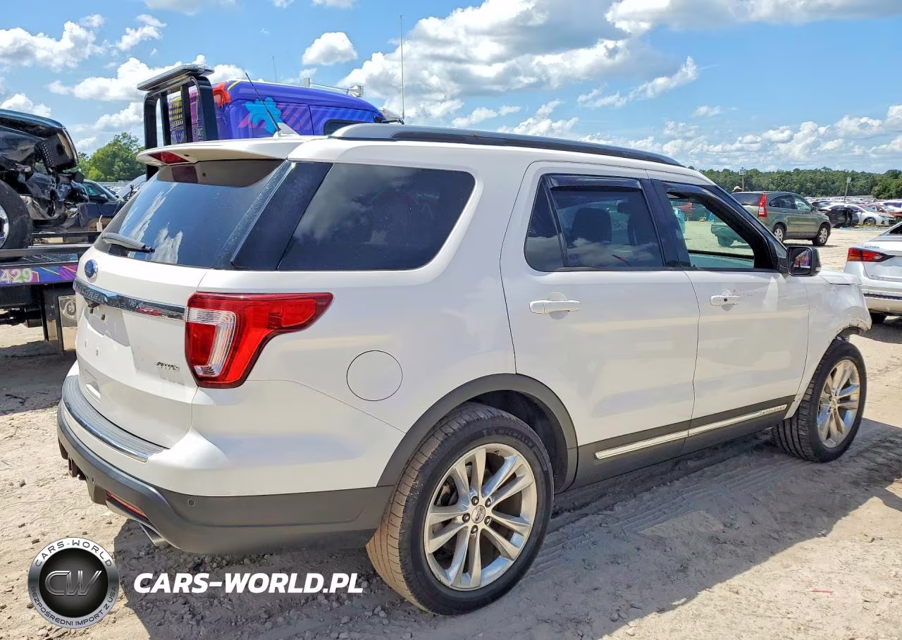 2018 Ford Explorer Xlt VIN:1FM5K8D81JGB86201 - 3
