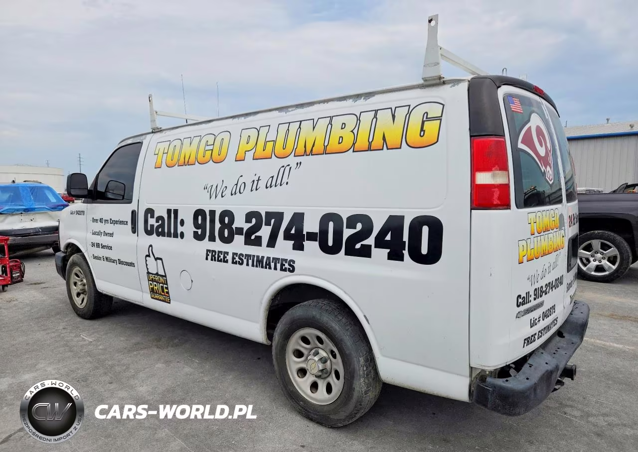 2010 Chevrolet Express G1500 VIN:1GCUGADX0A1128518 - 2