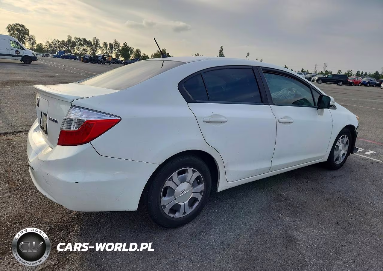 2012 Honda Civic Hybrid VIN:JHMFB4F24CS009537 - 3