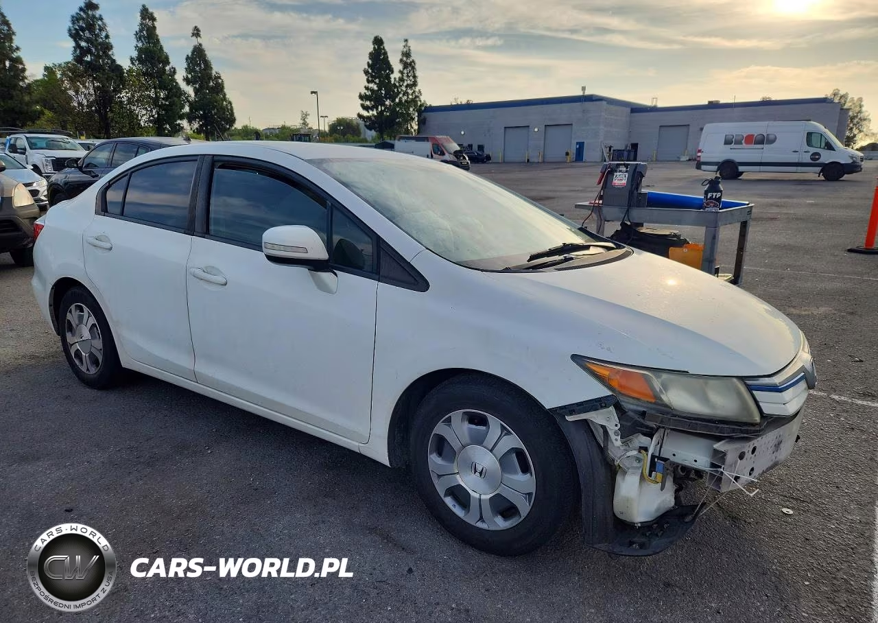 2012 Honda Civic Hybrid VIN:JHMFB4F24CS009537 - 4
