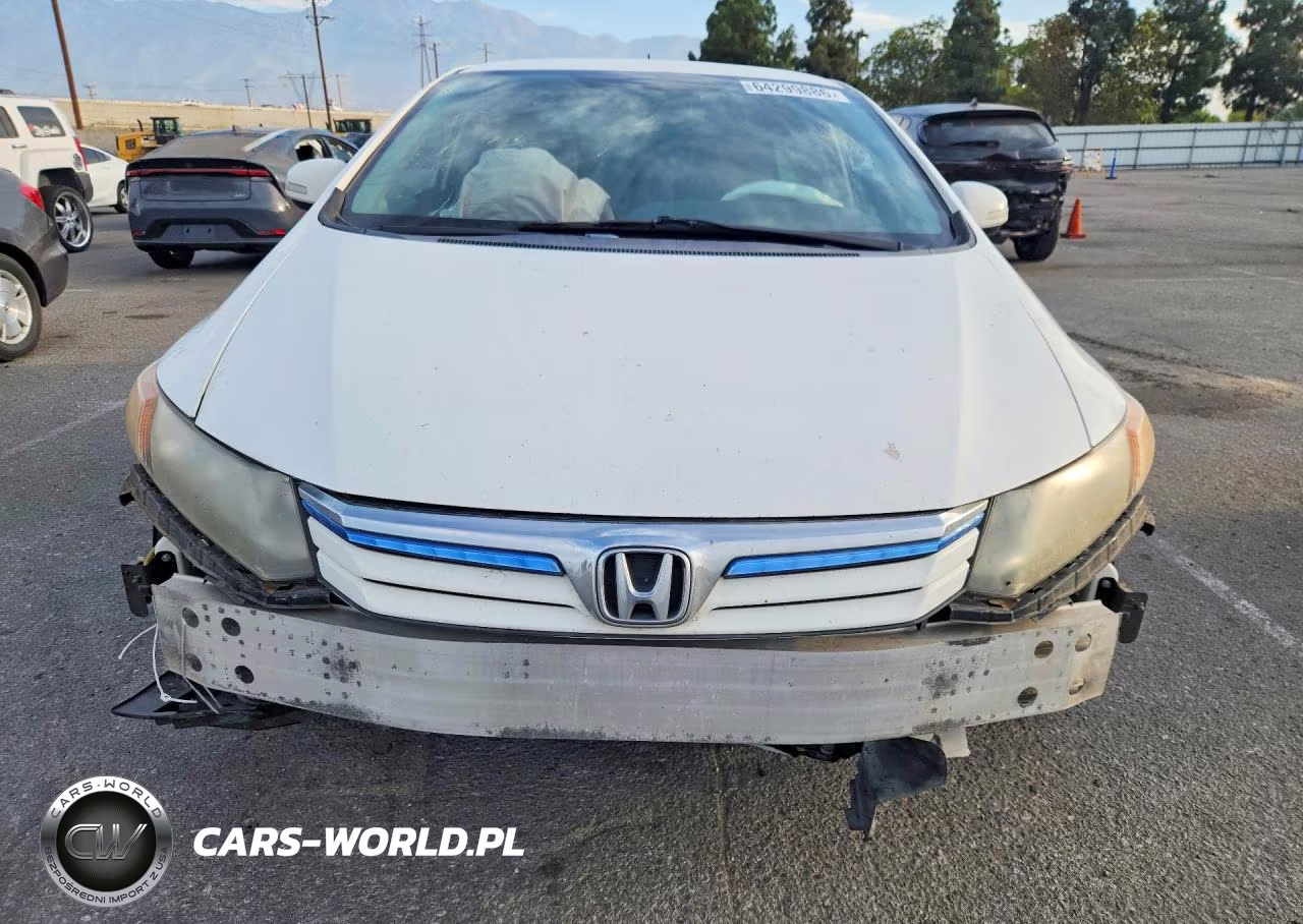 2012 Honda Civic Hybrid VIN:JHMFB4F24CS009537 - 5