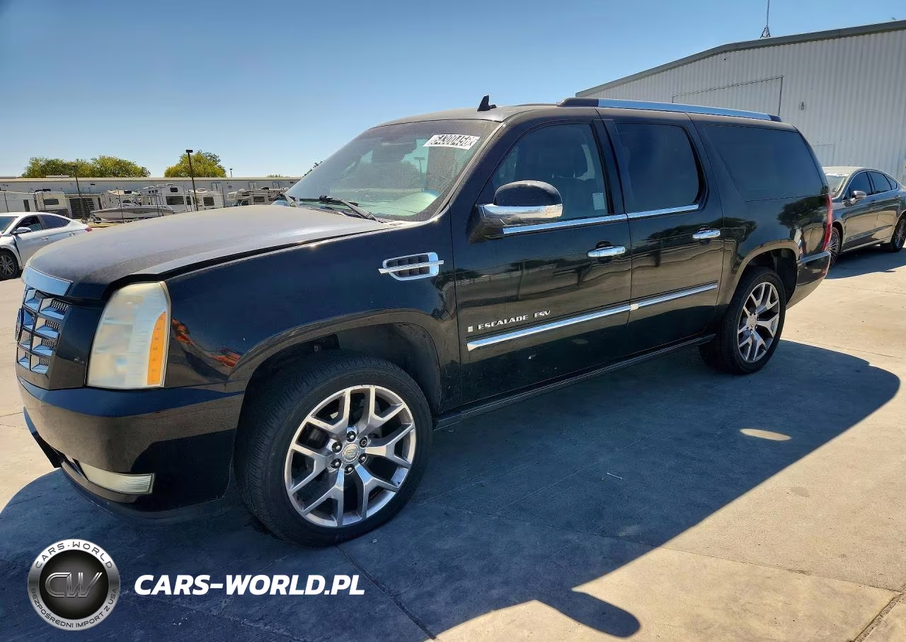 2007 Cadillac Escalade Esv VIN:1GYFK66817R331870 - 1