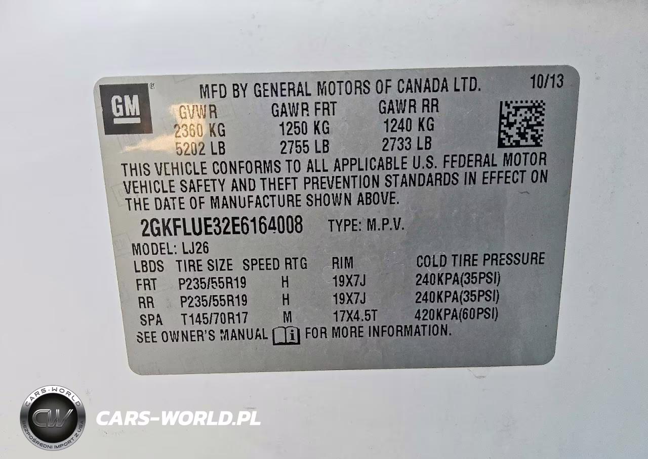 2014 GMC Terrain Denali VIN:2GKFLUE32E6164008 - 13