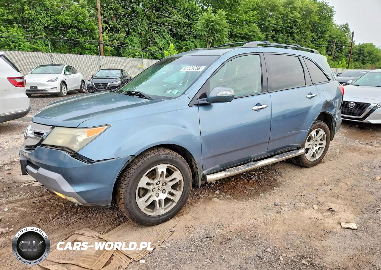 2008 Acura Mdx Technology VIN:2HNYD28448H511013 - 1