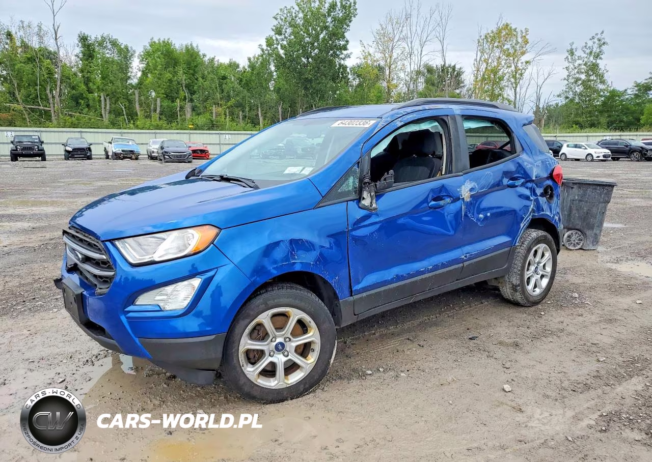 2018 Ford Ecosport Se VIN:MAJ6P1UL7JC226364 - 1