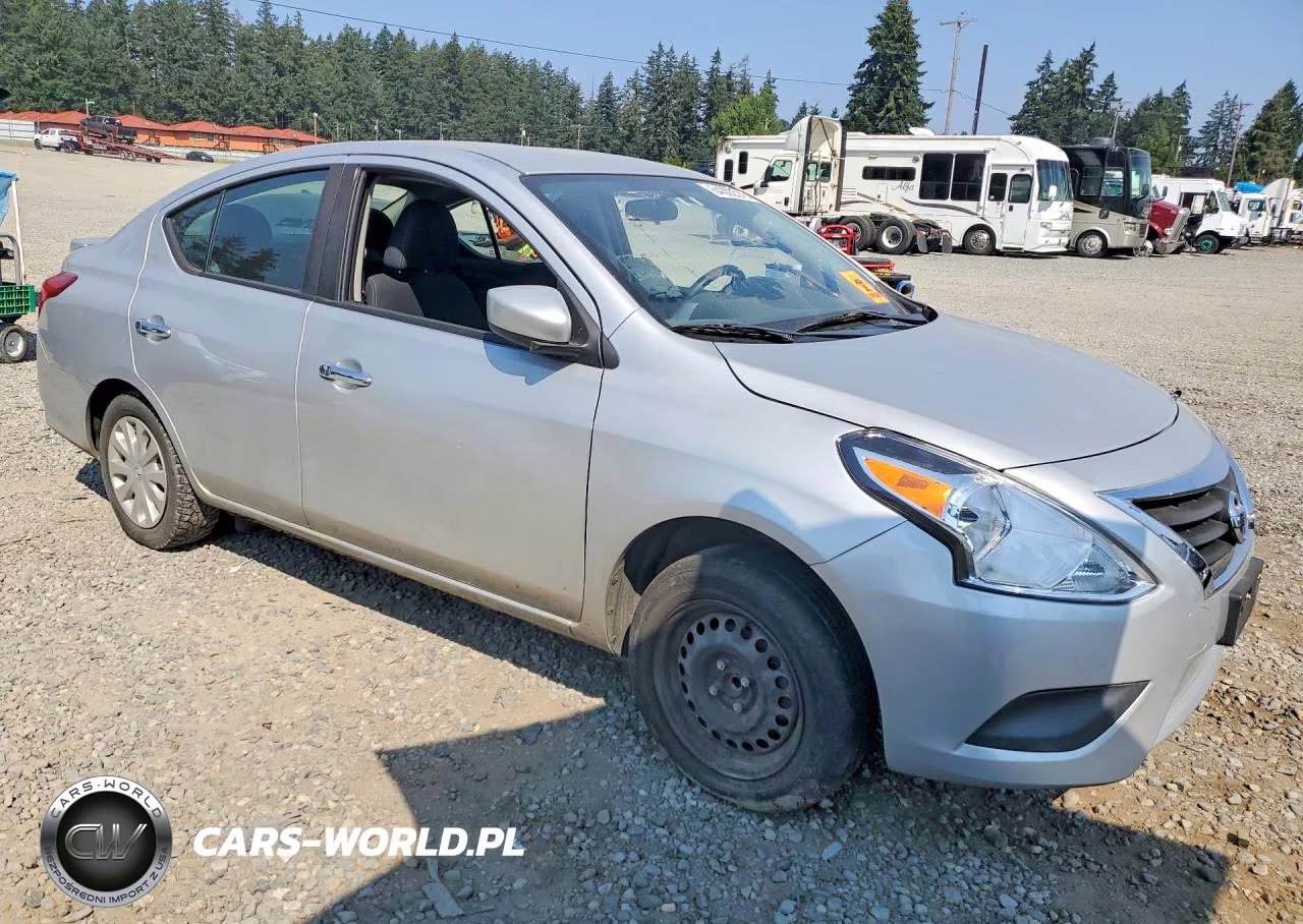 2019 Nissan Versa Sv VIN:3N1CN7AP1KL857553 - 4