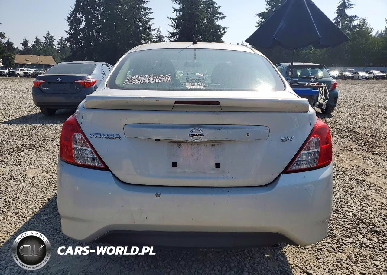 2019 Nissan Versa Sv VIN:3N1CN7AP1KL857553 - 6