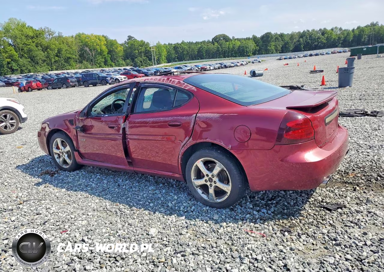 2005 Pontiac Grand Prix Gxp VIN:2G2WC54C751324212 - 2