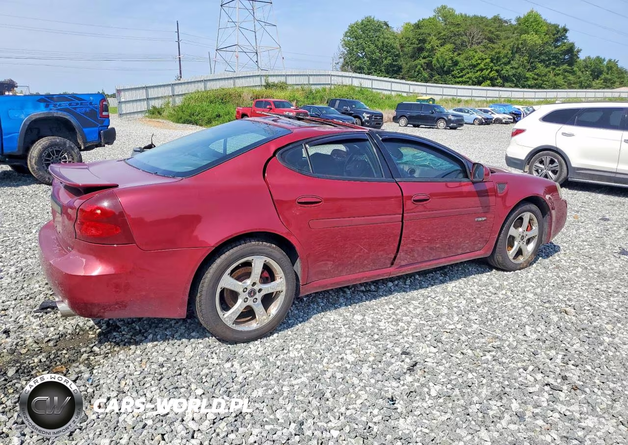 2005 Pontiac Grand Prix Gxp VIN:2G2WC54C751324212 - 3