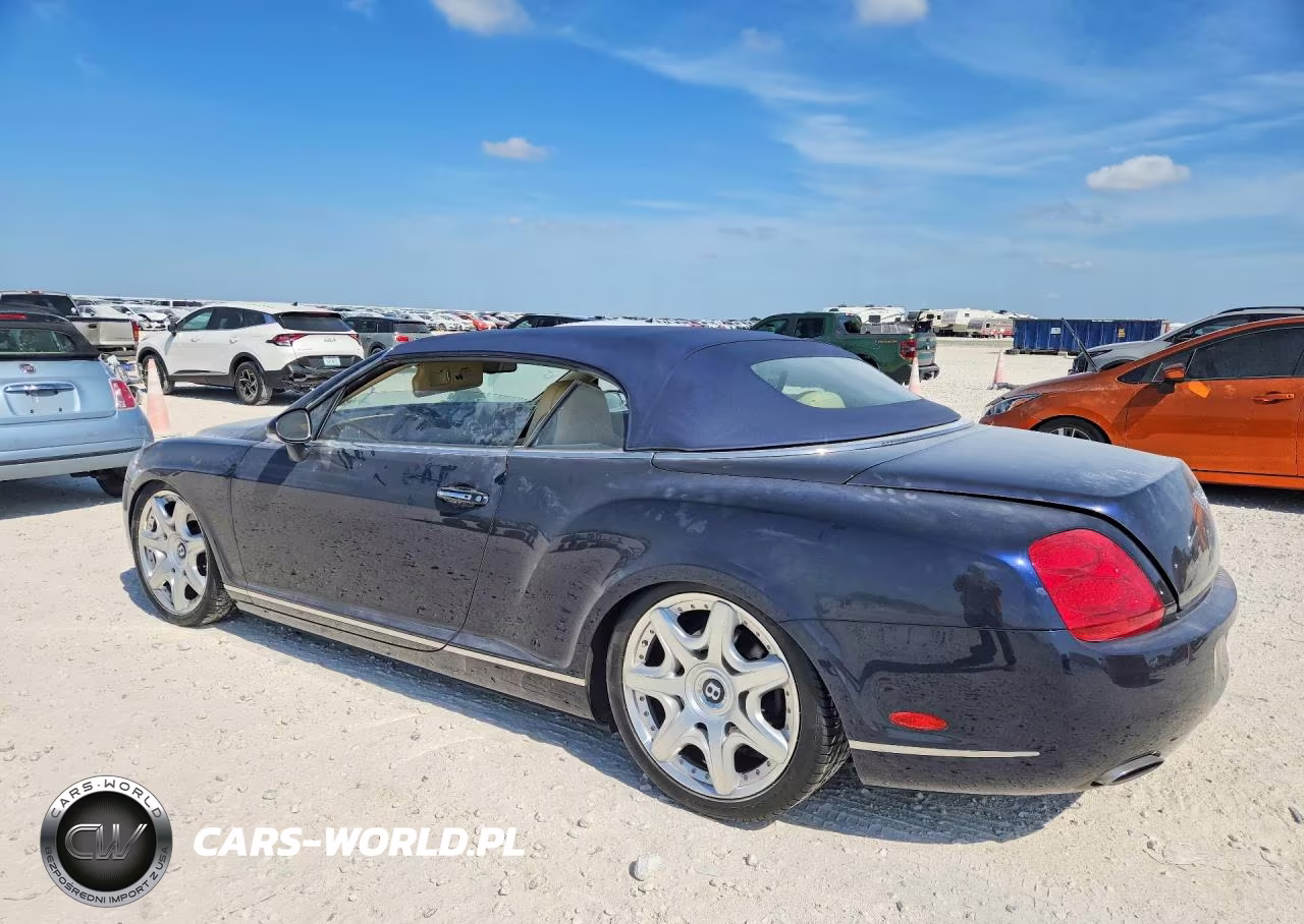 2008 Bentley Continental Gtc VIN:SCBDR33W88C058265 - 2