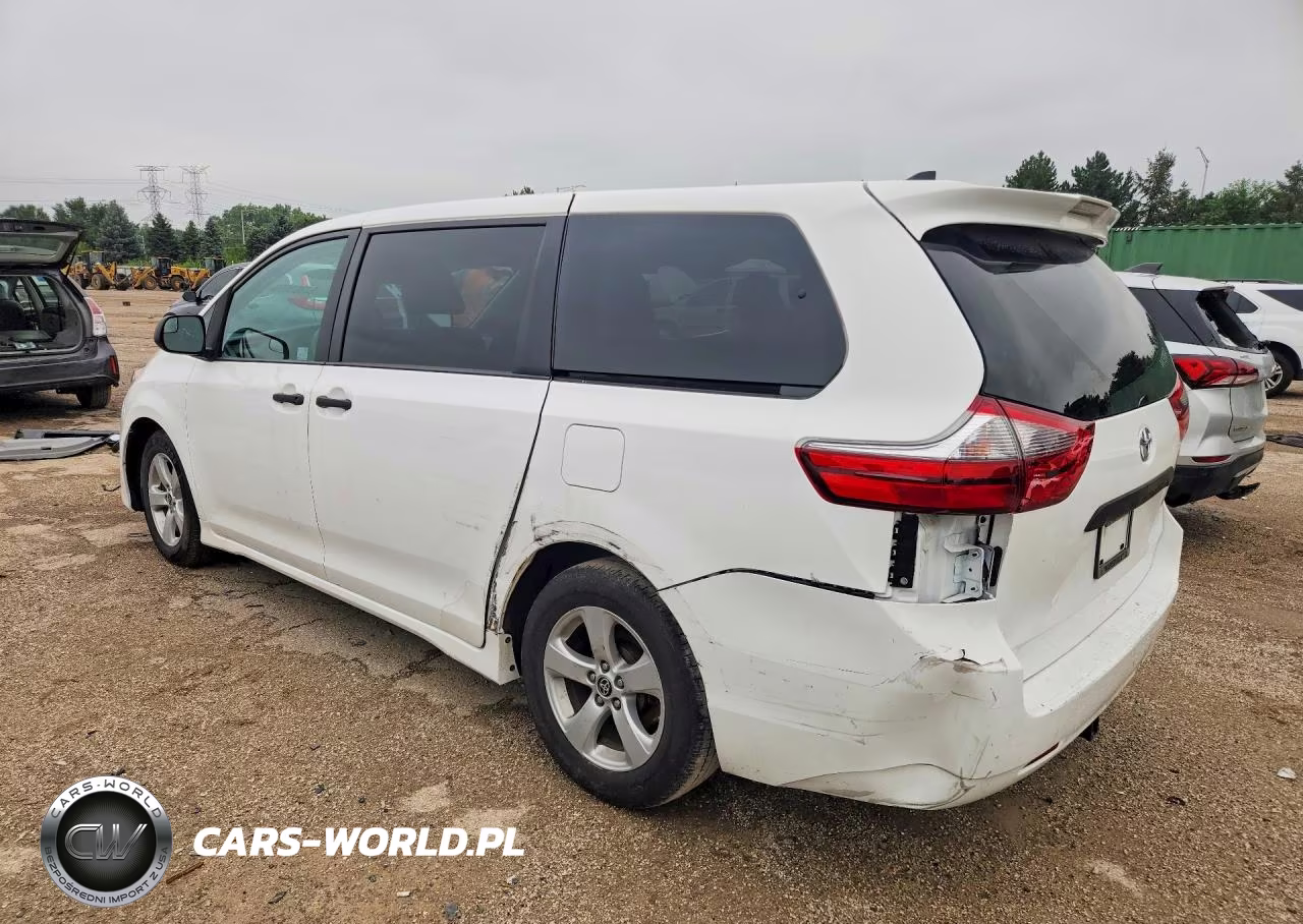 2020 Toyota Sienna L VIN:5TDZZ3DC2LS087503 - 2
