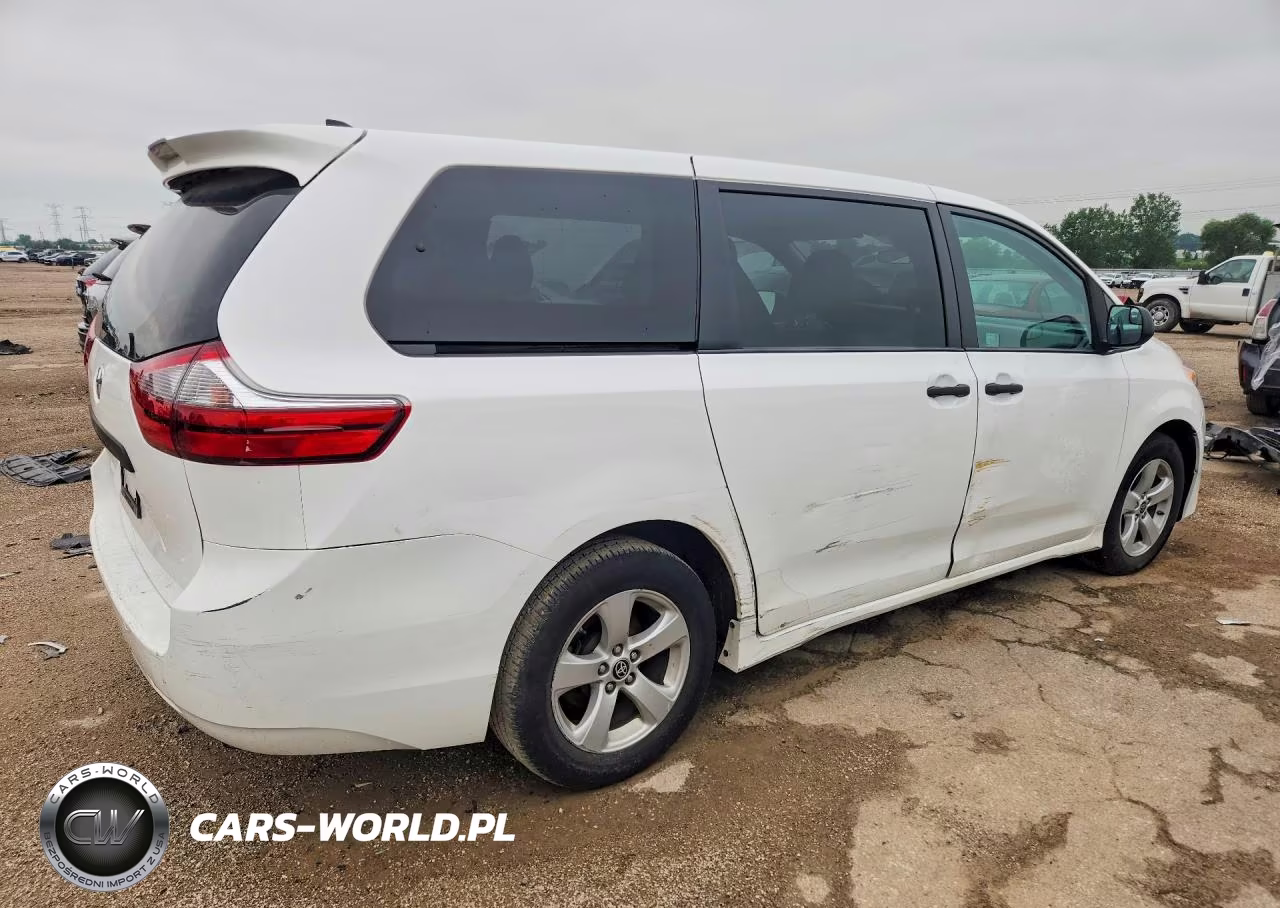 2020 Toyota Sienna L VIN:5TDZZ3DC2LS087503 - 3