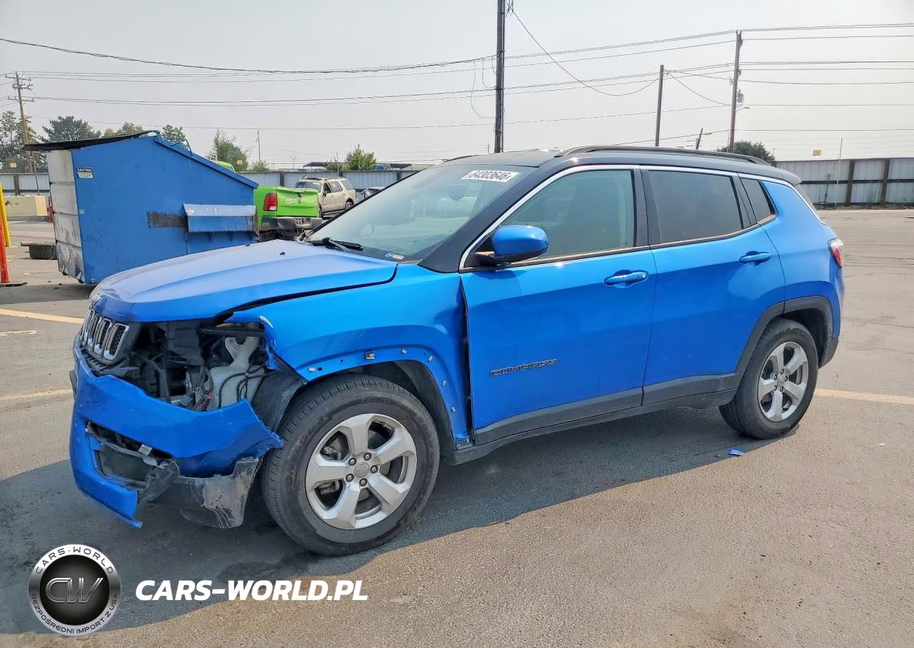 2018 Jeep Compass Latitude VIN:3C4NJCBB9JT368877 - 1