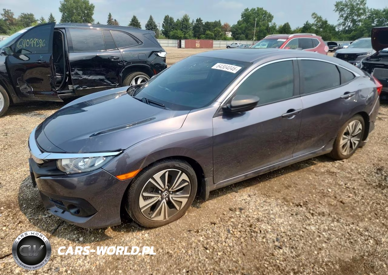 2018 Honda Civic Ex VIN:JHMFC1F33JX042792 - 1