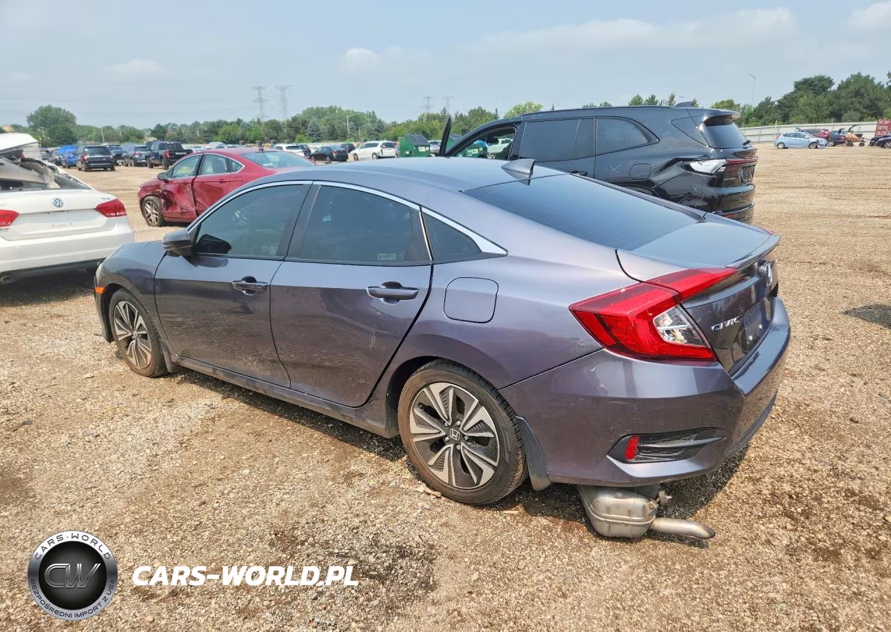 2018 Honda Civic Ex VIN:JHMFC1F33JX042792 - 2