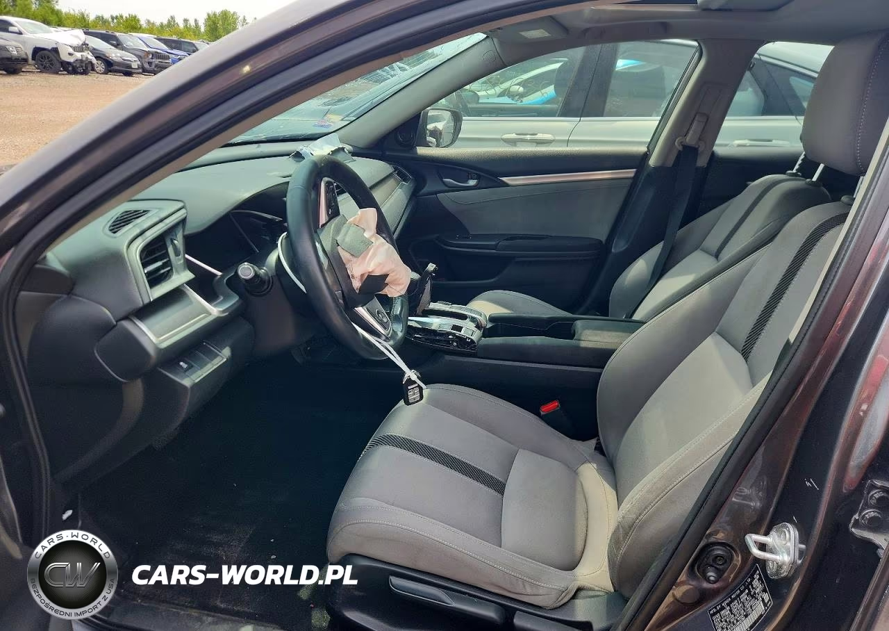 2018 Honda Civic Ex VIN:JHMFC1F33JX042792 - 7