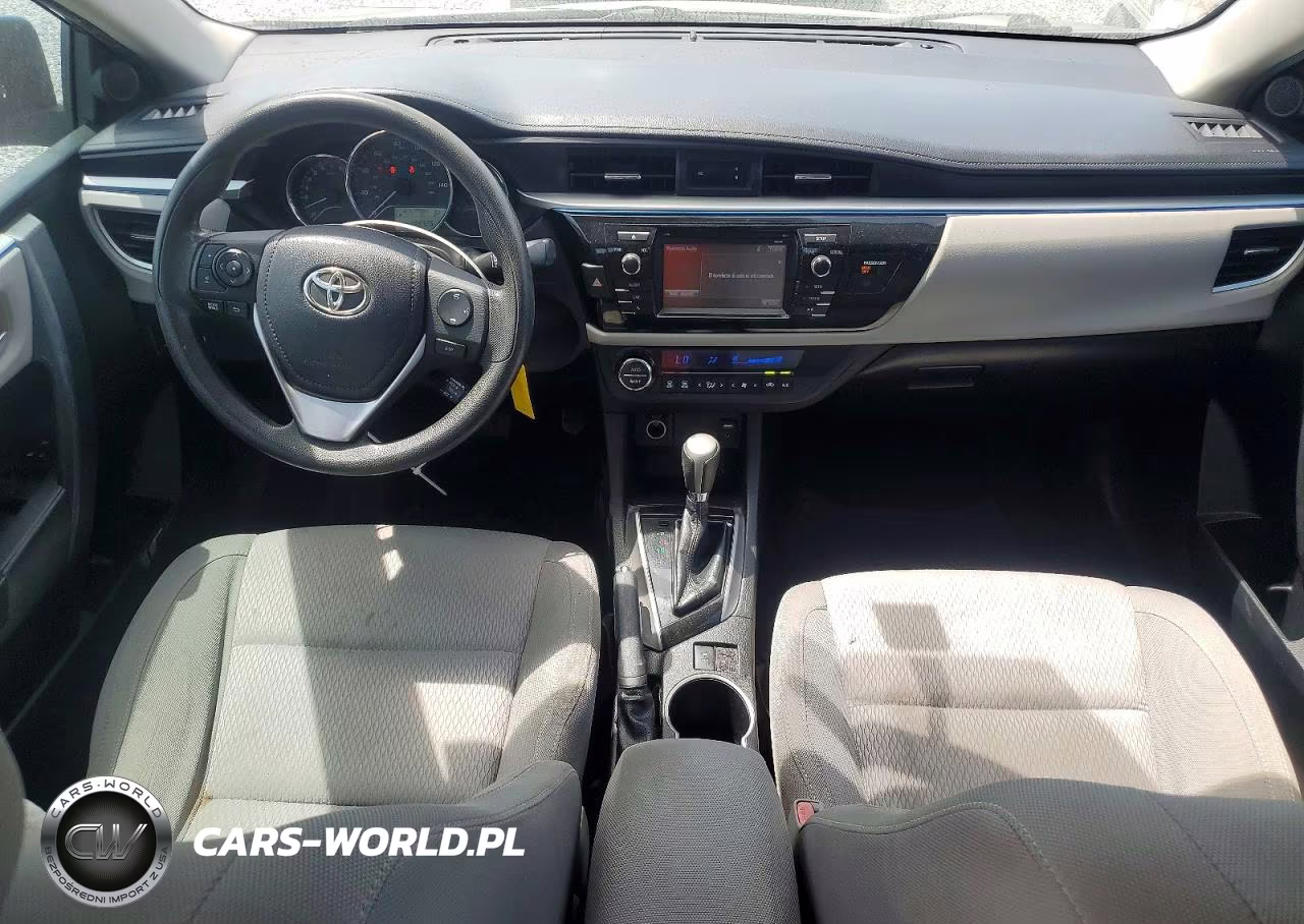 2015 Toyota Corolla Le Plus VIN:5YFBURHE6FP329902 - 8