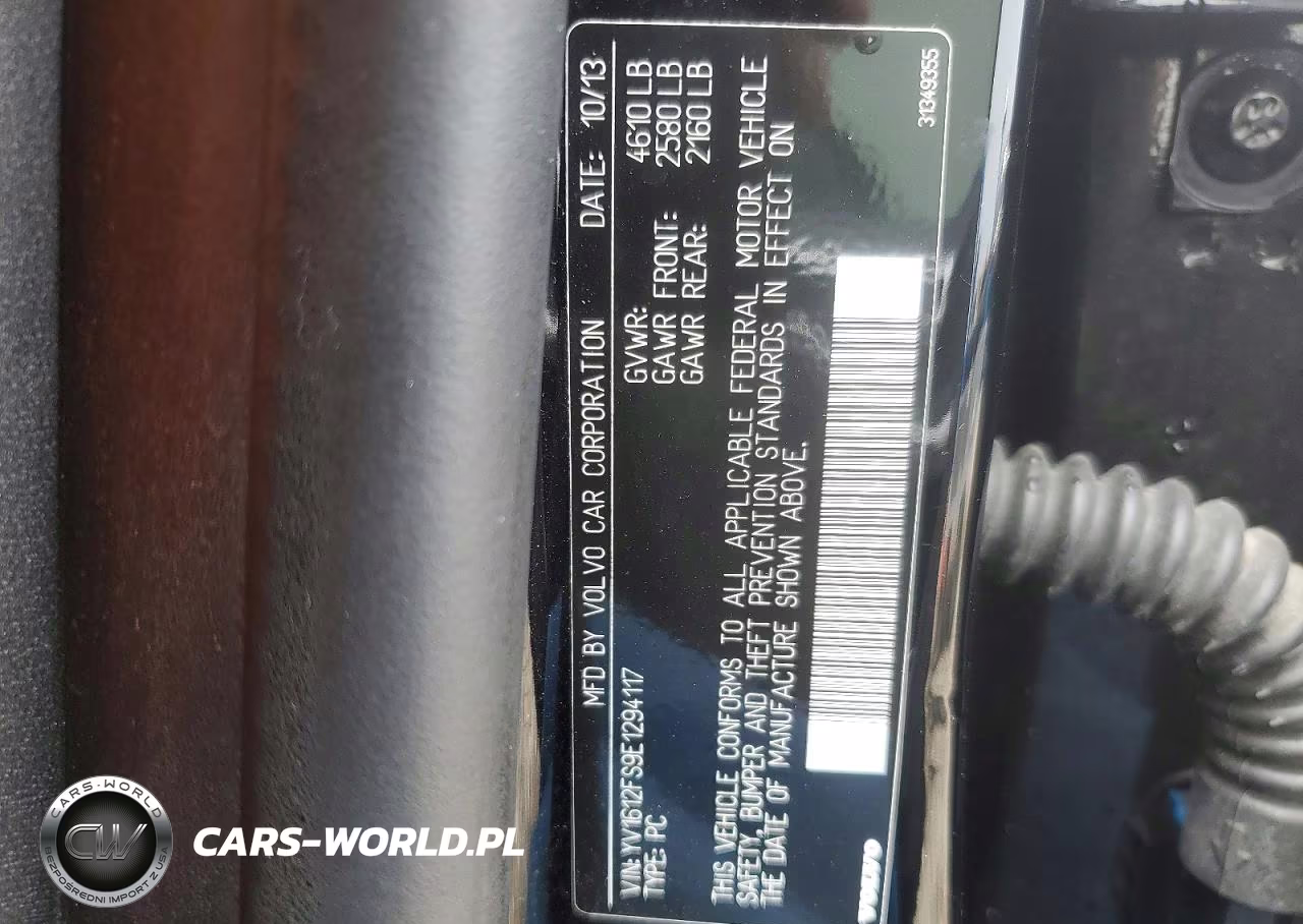 2014 Volvo S60 T5 VIN:YV1612FS9E1294117 - 13