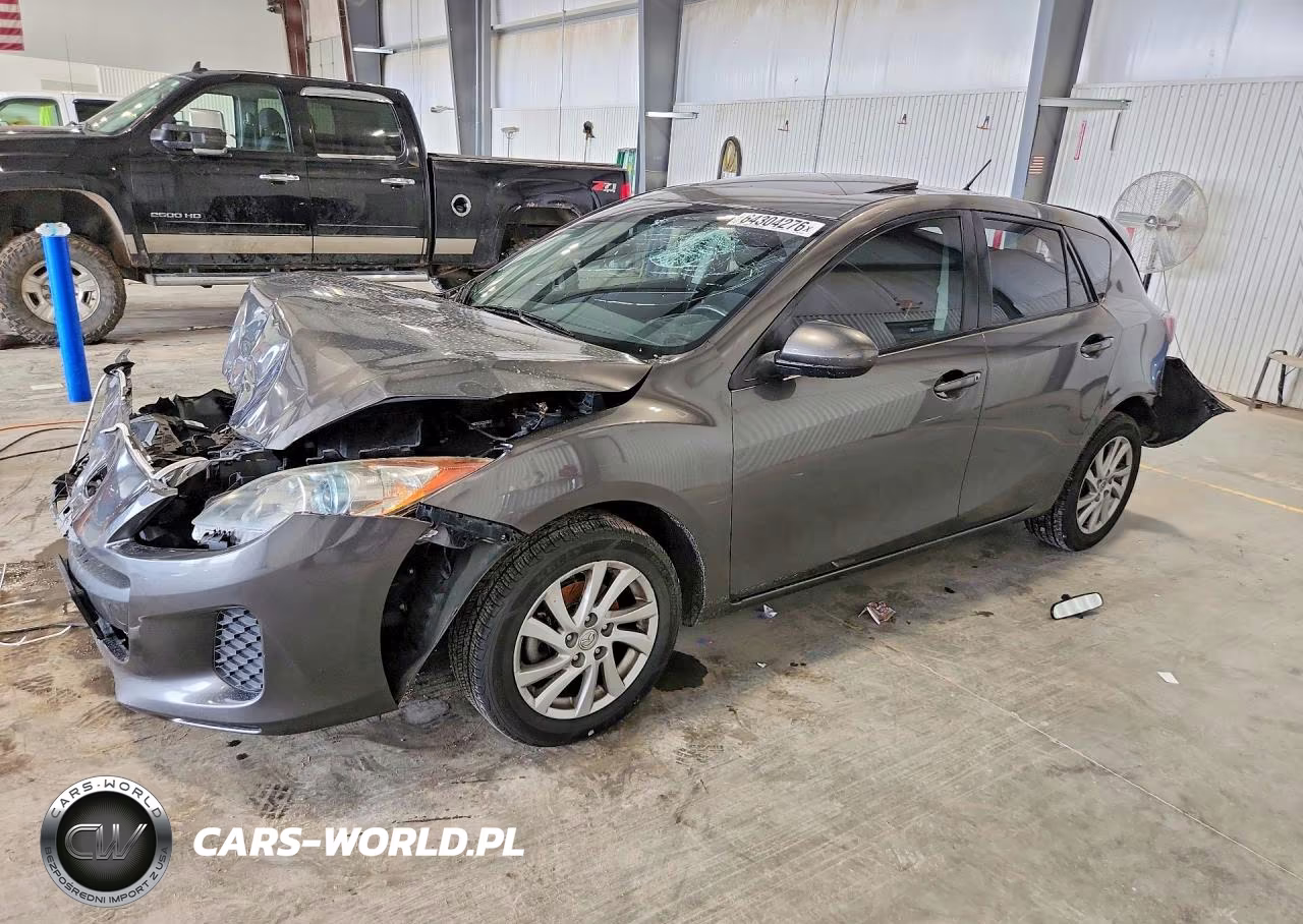 2012 Mazda 3 I VIN:JM1BL1L78C1534134 - 1