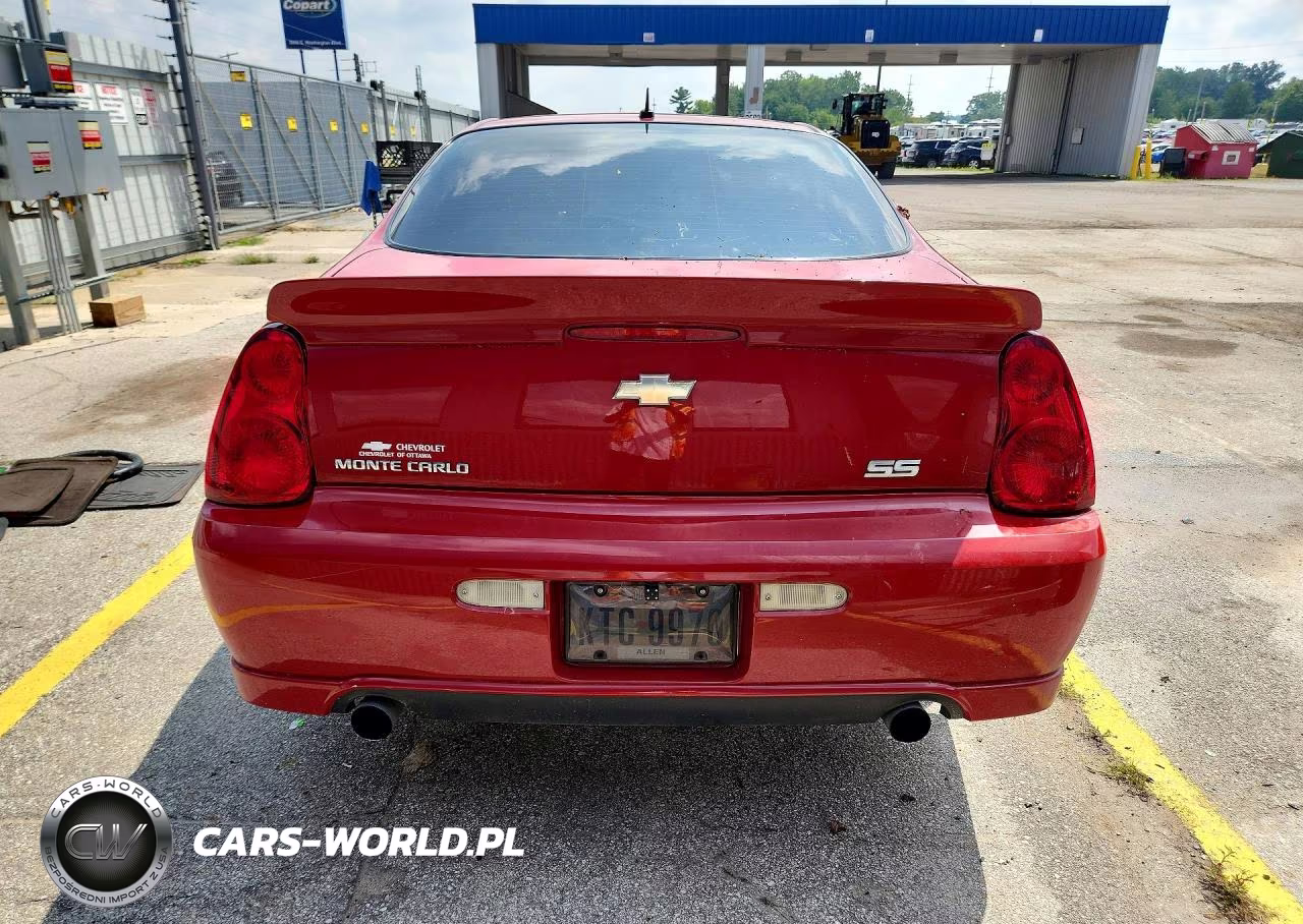 2007 Chevrolet Monte Carlo Ss VIN:2G1WL15C979199391 - 6