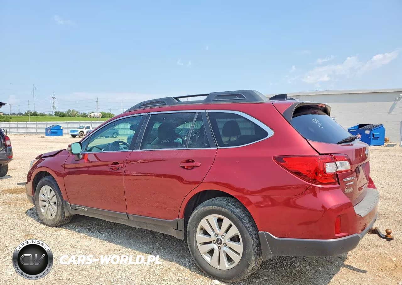 2016 Subaru Outback 2.5I Premium VIN:4S4BSBHC9G3306180 - 2