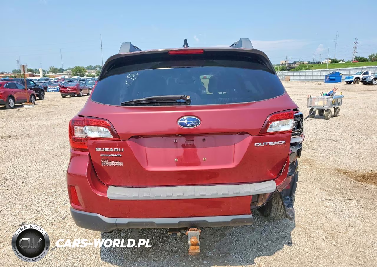 2016 Subaru Outback 2.5I Premium VIN:4S4BSBHC9G3306180 - 6