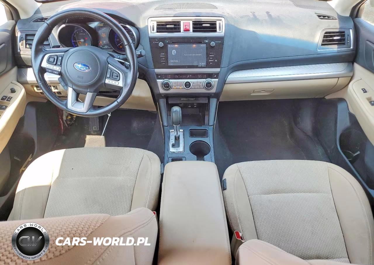 2016 Subaru Outback 2.5I Premium VIN:4S4BSBHC9G3306180 - 8
