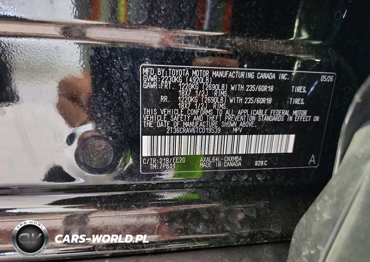 2026 Toyota Rav4 Xle Premium VIN:2T36CRAV6TC019539 - 14