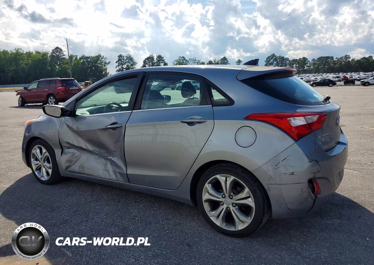 2013 Hyundai Elantra Gt Base VIN:KMHD35LE2DU048297 - 2