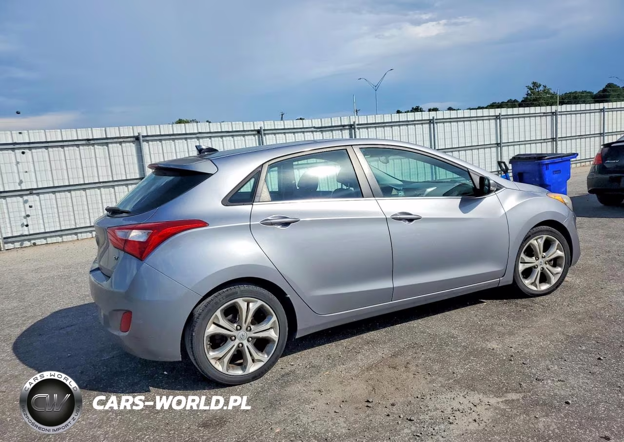 2013 Hyundai Elantra Gt Base VIN:KMHD35LE2DU048297 - 3