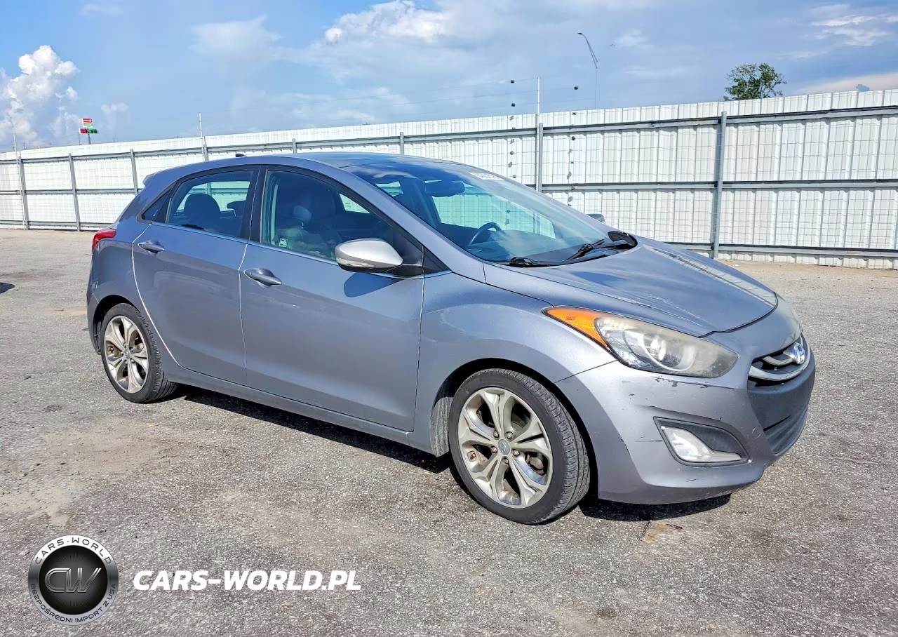 2013 Hyundai Elantra Gt Base VIN:KMHD35LE2DU048297 - 4