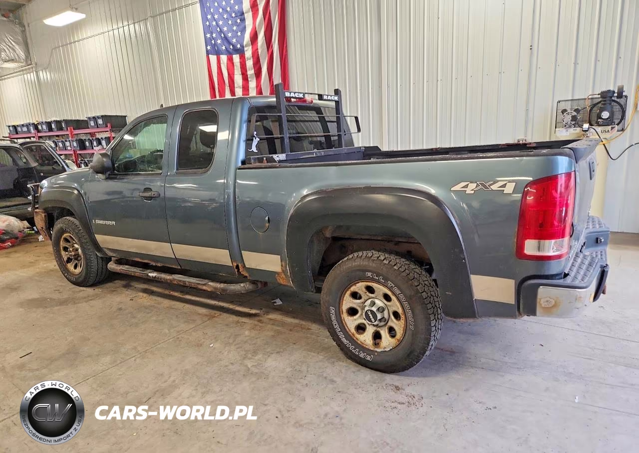 2008 GMC Sierra K1500 VIN:2GTEK190881212802 - 2