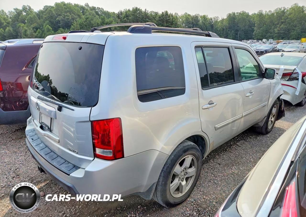 2009 Honda Pilot Exl VIN:5FNYF48569B032331 - 3