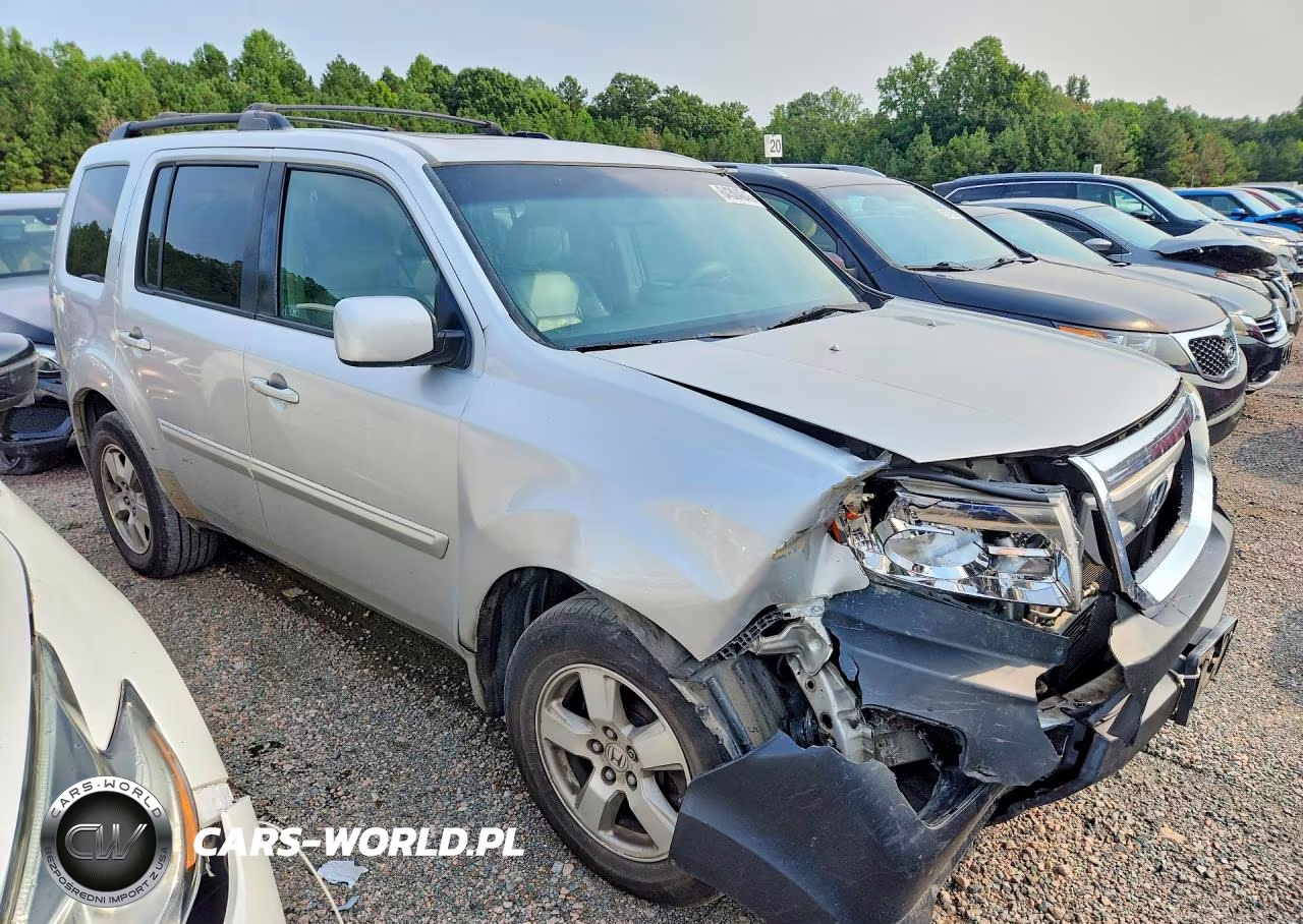 2009 Honda Pilot Exl VIN:5FNYF48569B032331 - 4