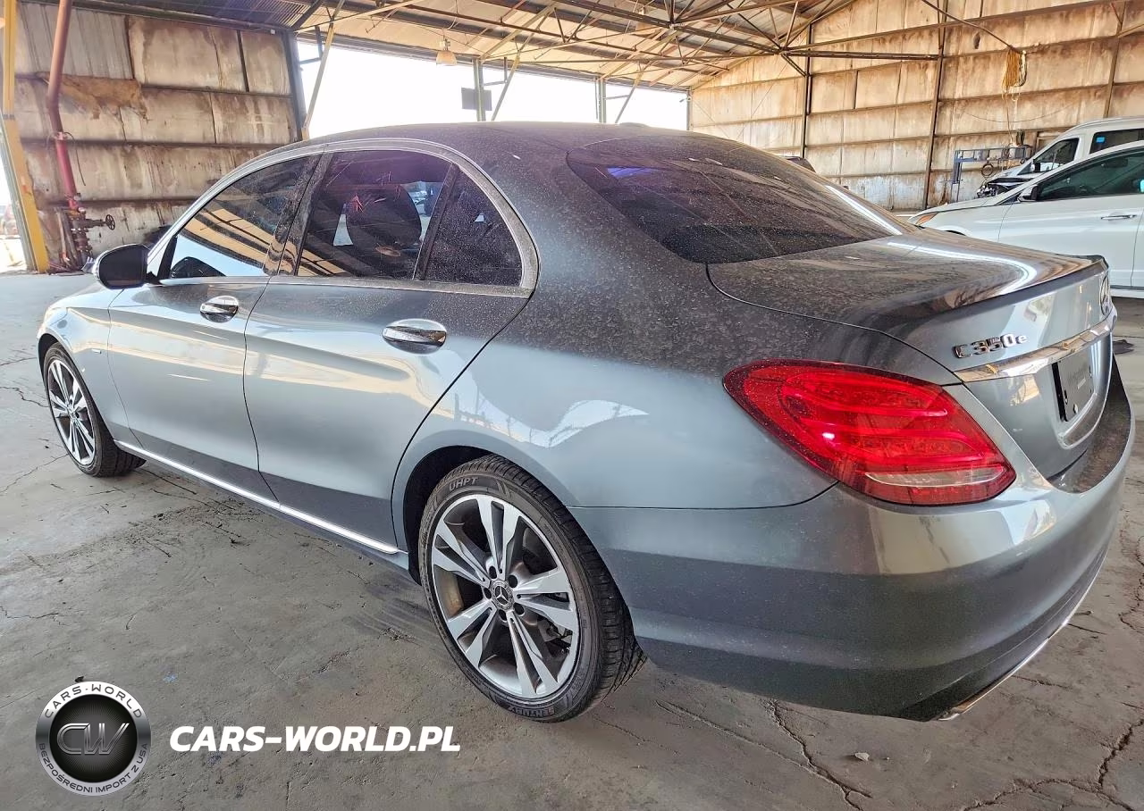 2018 Mercedes-Benz C 350E VIN:55SWF4HB0JU255609 - 2