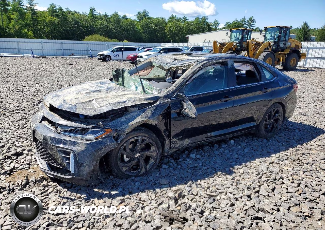 2025 Volkswagen Jetta Se VIN:3VW7X7BU4SM103034 - 1