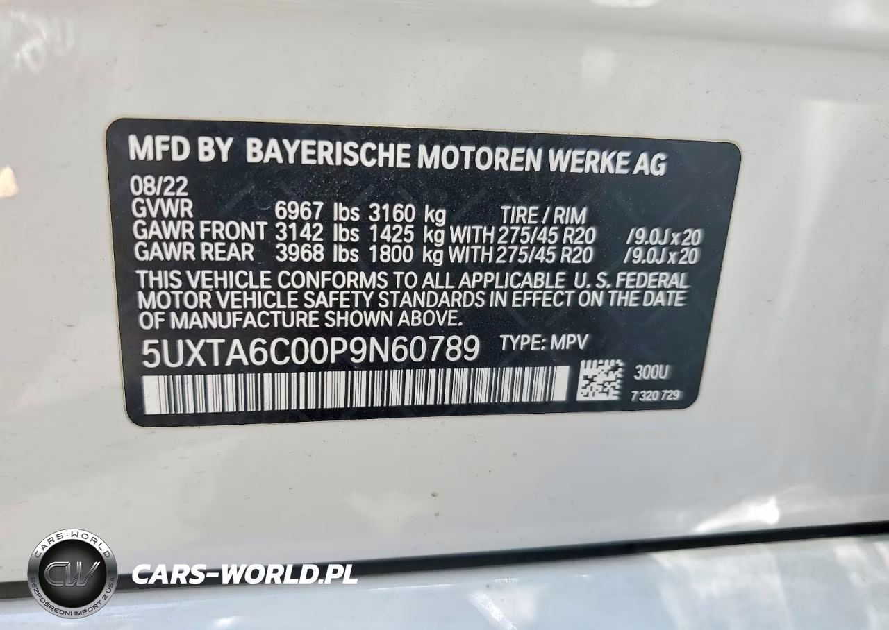2023 BMW X5 xDrive45E VIN:5UXTA6C00P9N60789 - 13