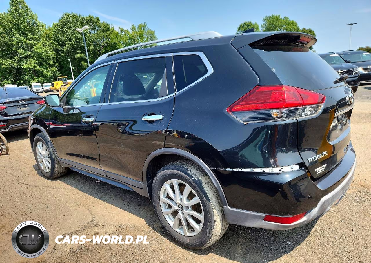 2017 Nissan Rogue Sv VIN:KNMAT2MV0HP528816 - 2