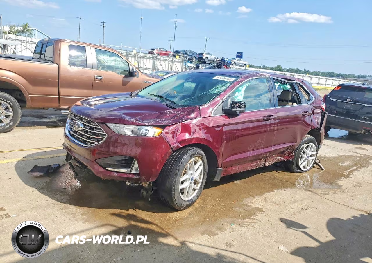 2021 Ford Edge Sel VIN:2FMPK4J9XMBA48991 - 1