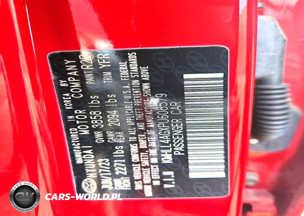 2023 Hyundai Elantra Se VIN:KMHLL4AGXPU608579 - 12