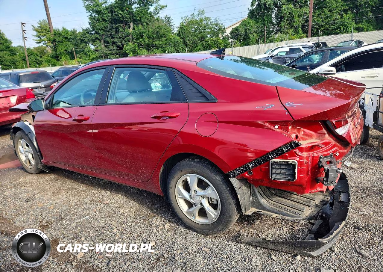 2023 Hyundai Elantra Se VIN:KMHLL4AGXPU608579 - 2