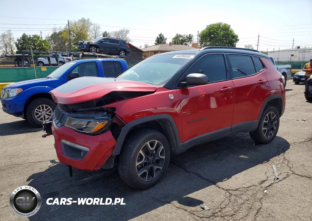 2018 Jeep Compass Trailhawk VIN:3C4NJDDB9JT501205 - 1