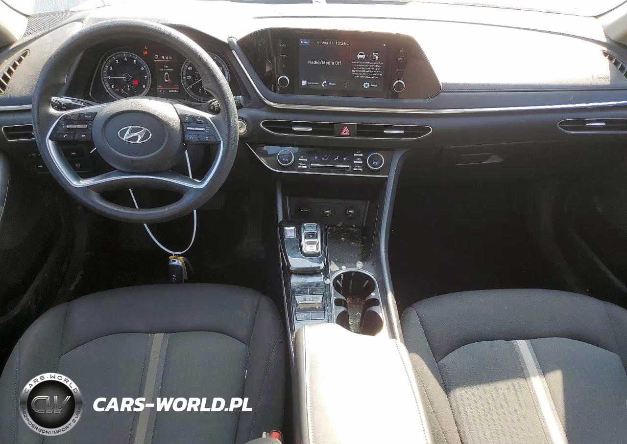2021 Hyundai Sonata Sel VIN:5NPEL4JA3MH096503 - 8