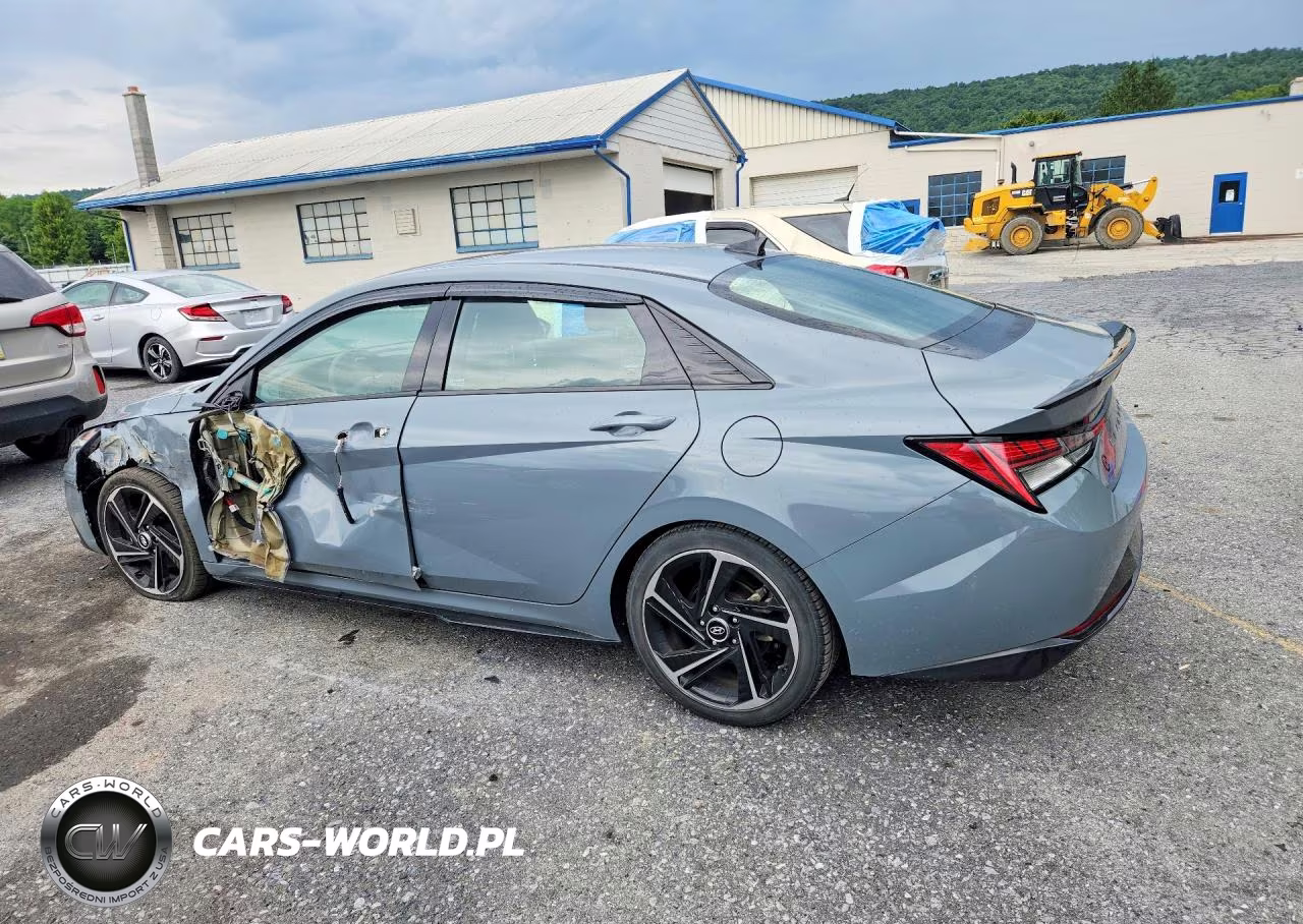 2022 Hyundai Elantra N Line VIN:KMHLR4AF3NU329588 - 2
